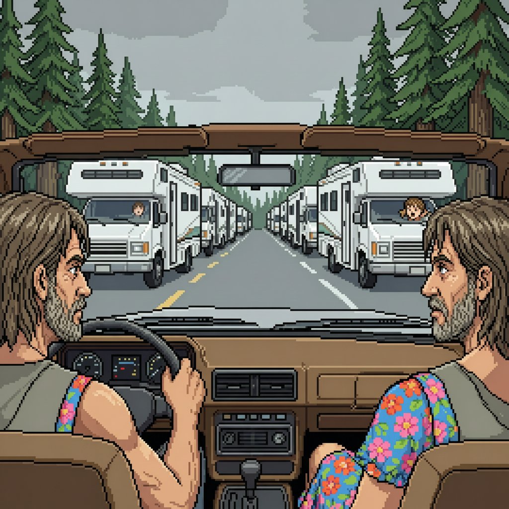 Конвой Winnebago на 101-й — c64